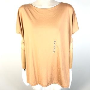 Uniqlo drape crew neck tee